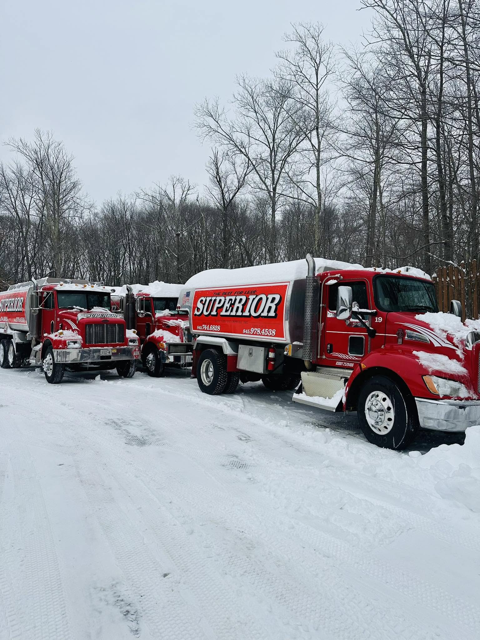 Superior Services fuel fleet prepared for winter deliveries